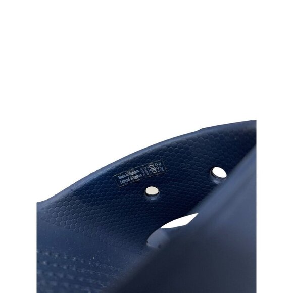 Crocs Classic Two-Strap Slide Sandals Navy Blue 206761-410 Men’s 10 Women’s 12 - Picture 3 of 5